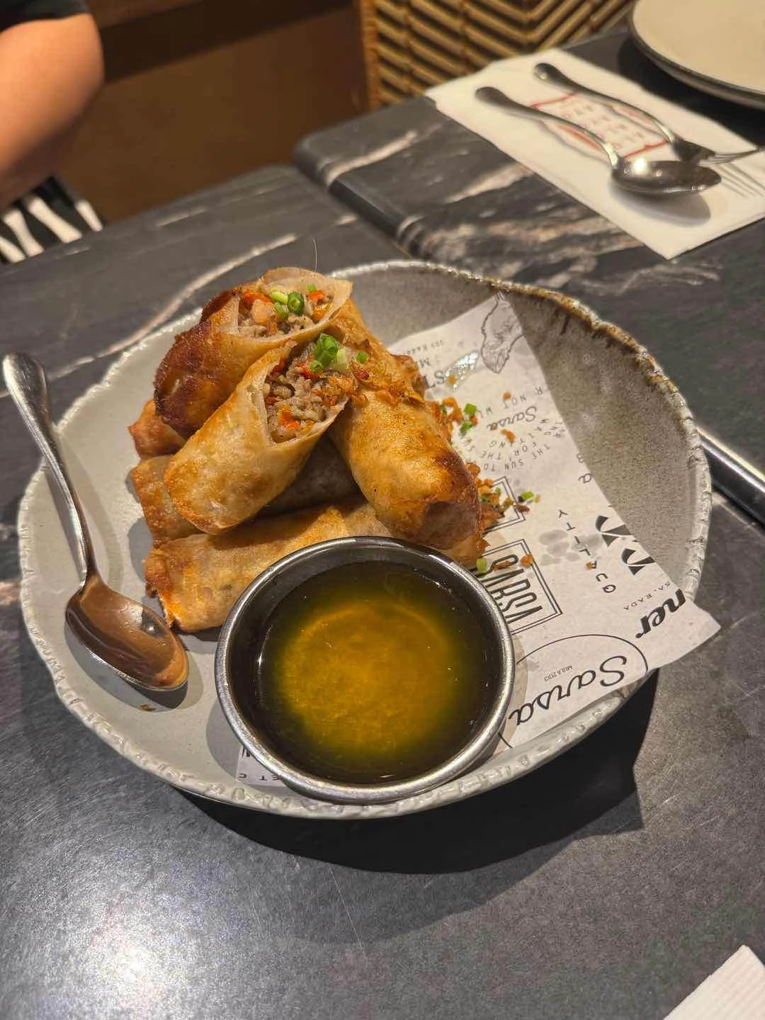 Pork and Shrimp Lumpia of Sarsa Kitchen