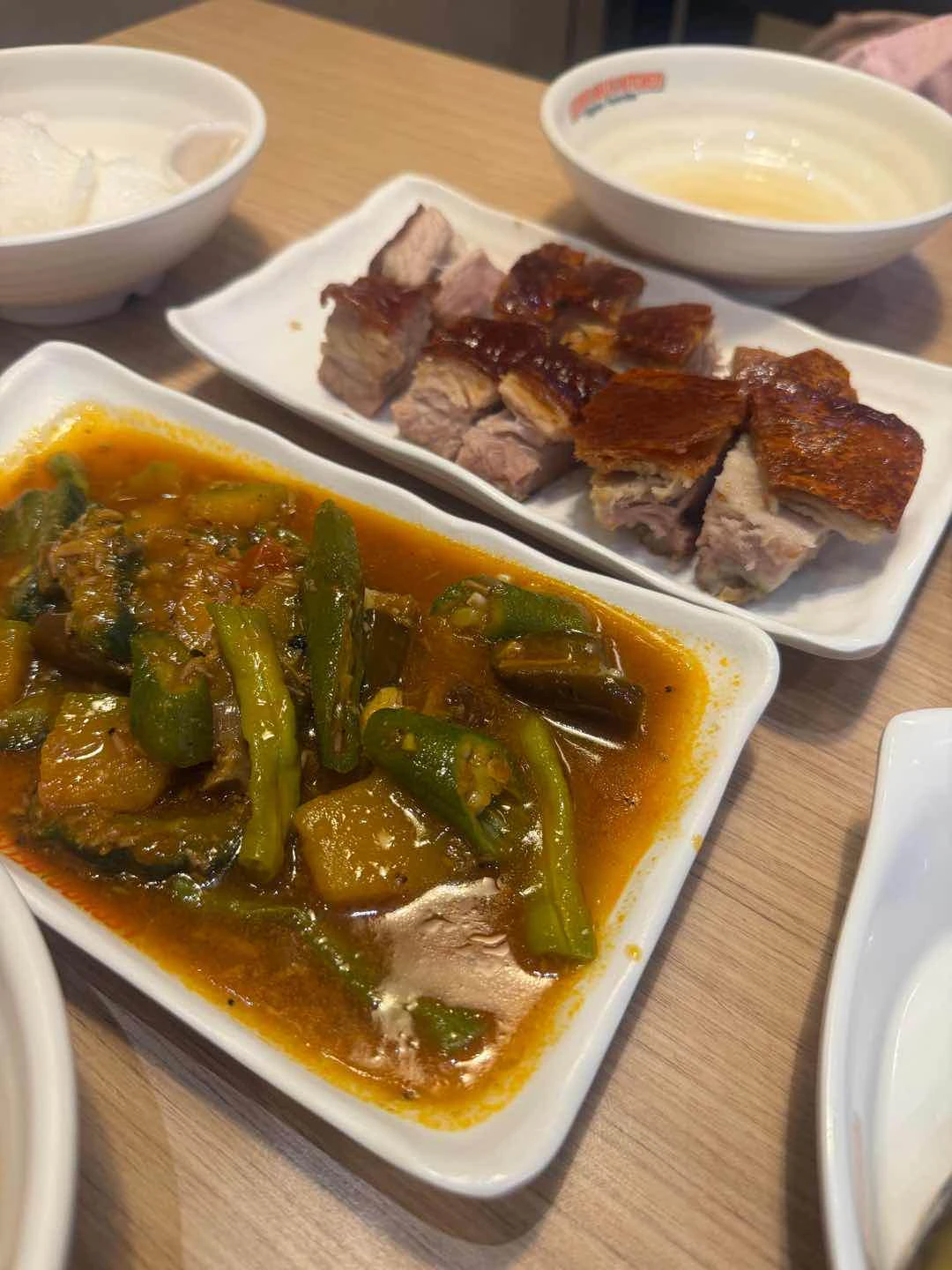 Lechon and Pinakbet