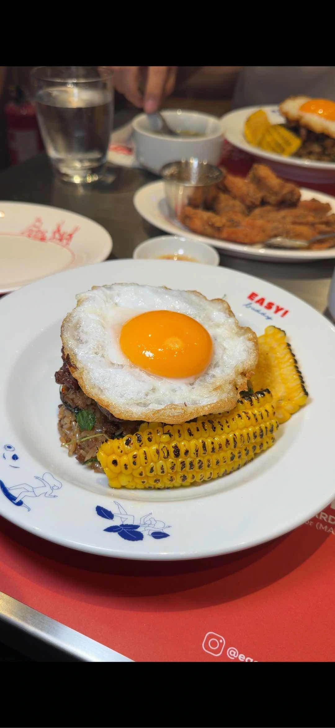beef w sticky fried rice