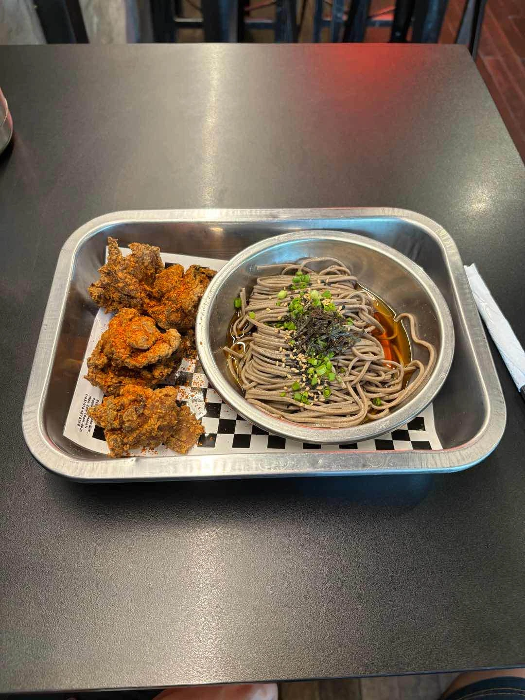 karaage w/ soba