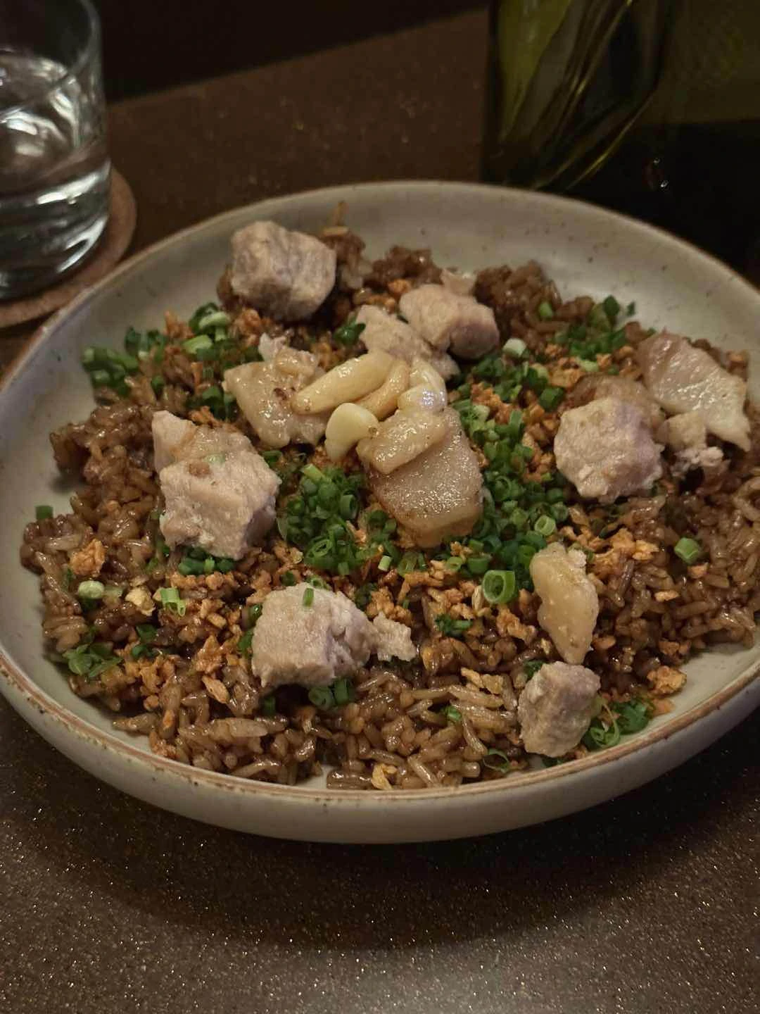 Adobo sa puti of Bombvinos Bodega