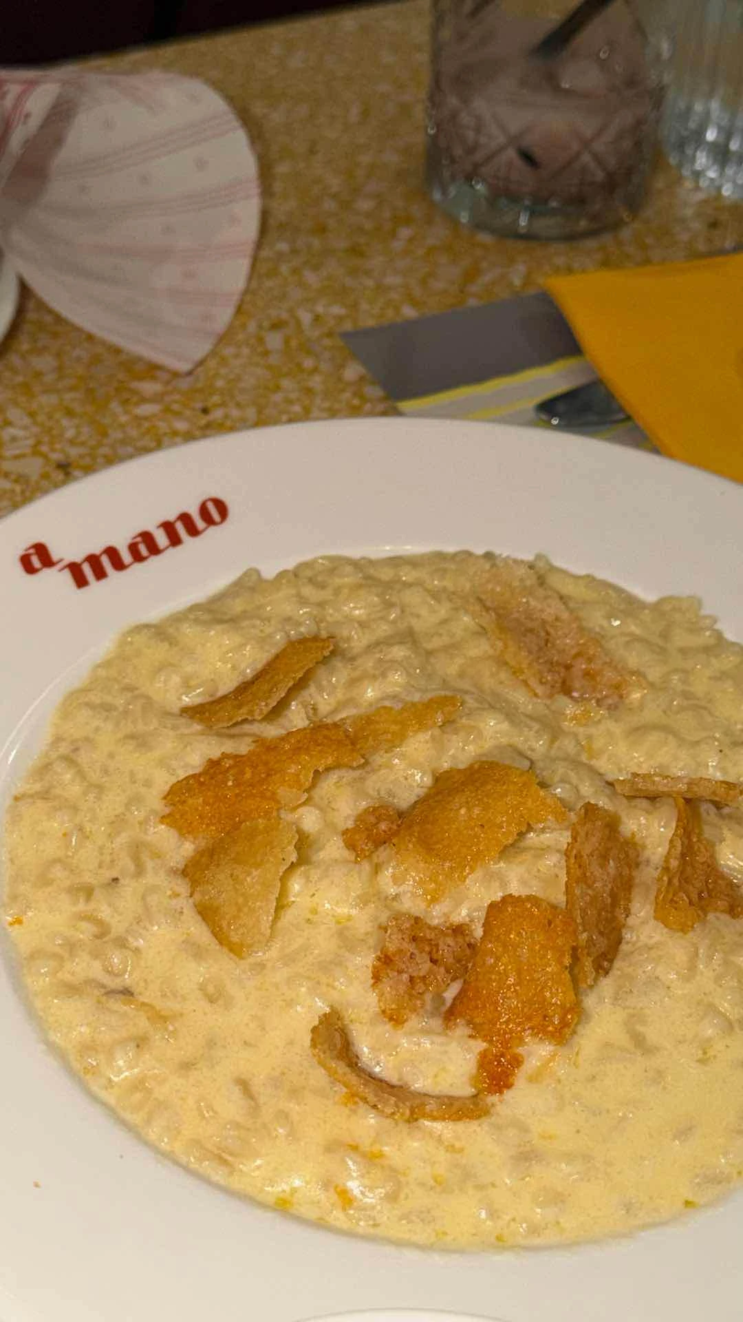 Alfabeto Butter Parmesan Pasta (Menu Bambini) of a mano