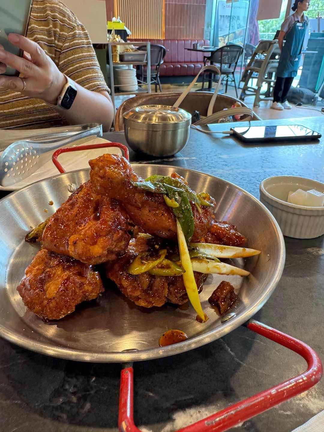 Gangnam chicken bone-in