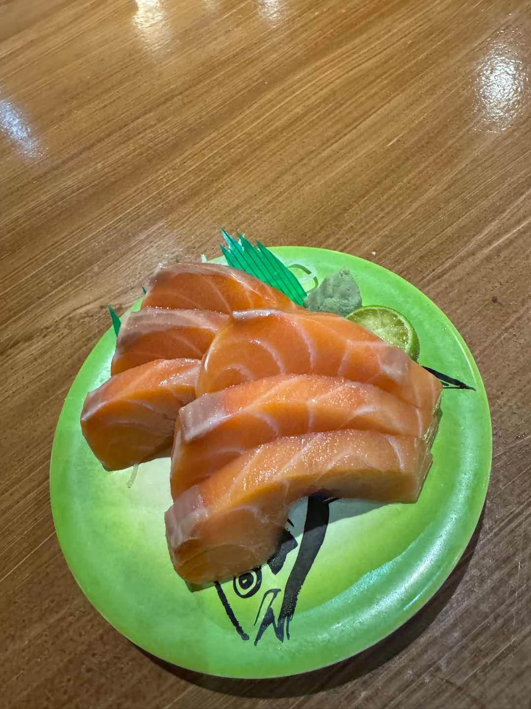 salmon sashimi