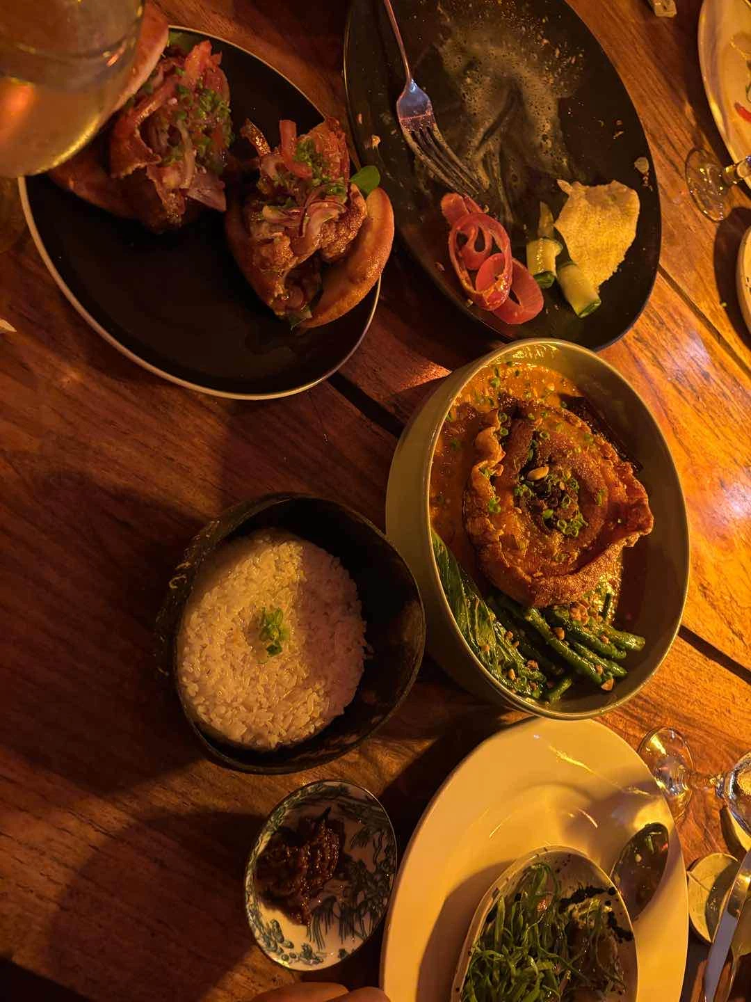 karekare, porchetta pork bun