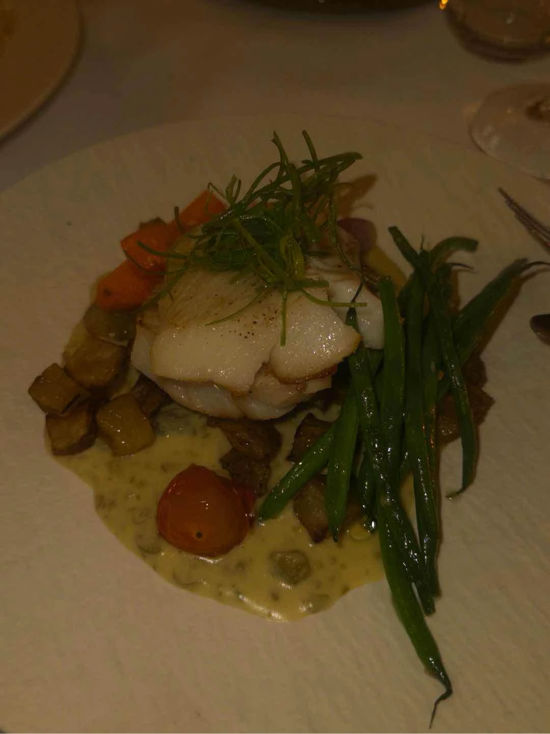 Pan Seared Halibut - 8/10