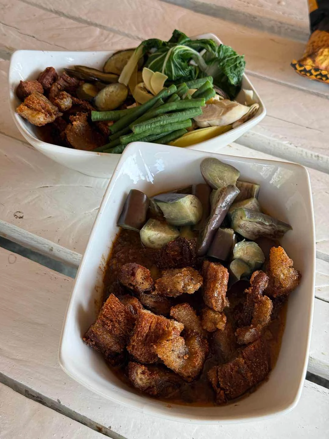 vegan karekare and vegan binagoongan  of Kislap by Kwentong Dagat