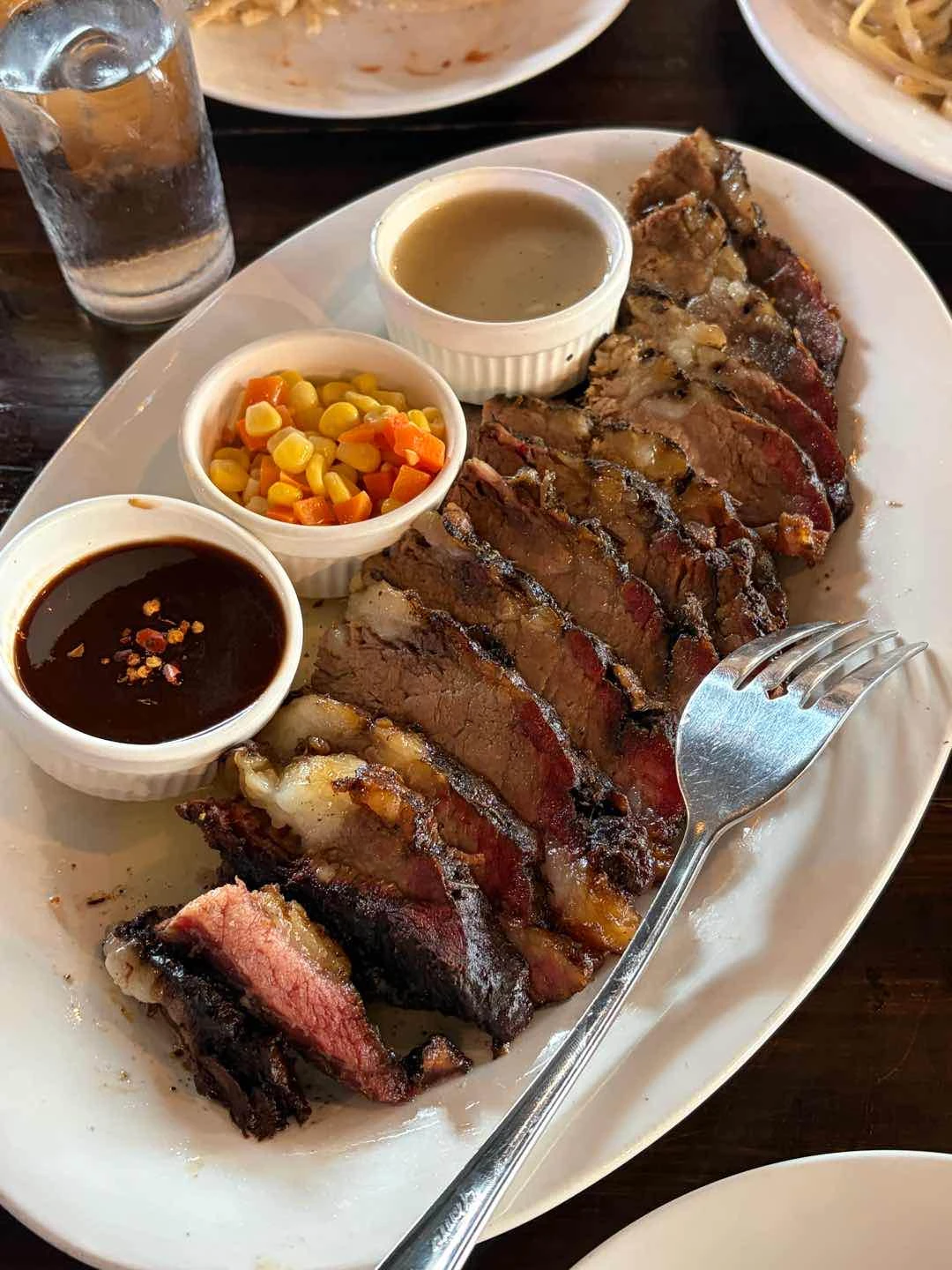 medium rare steak :D