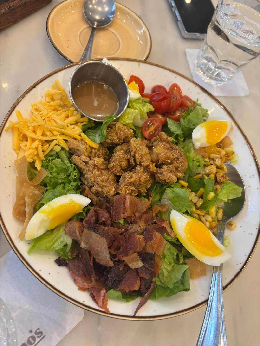honey bbq chicken salad 