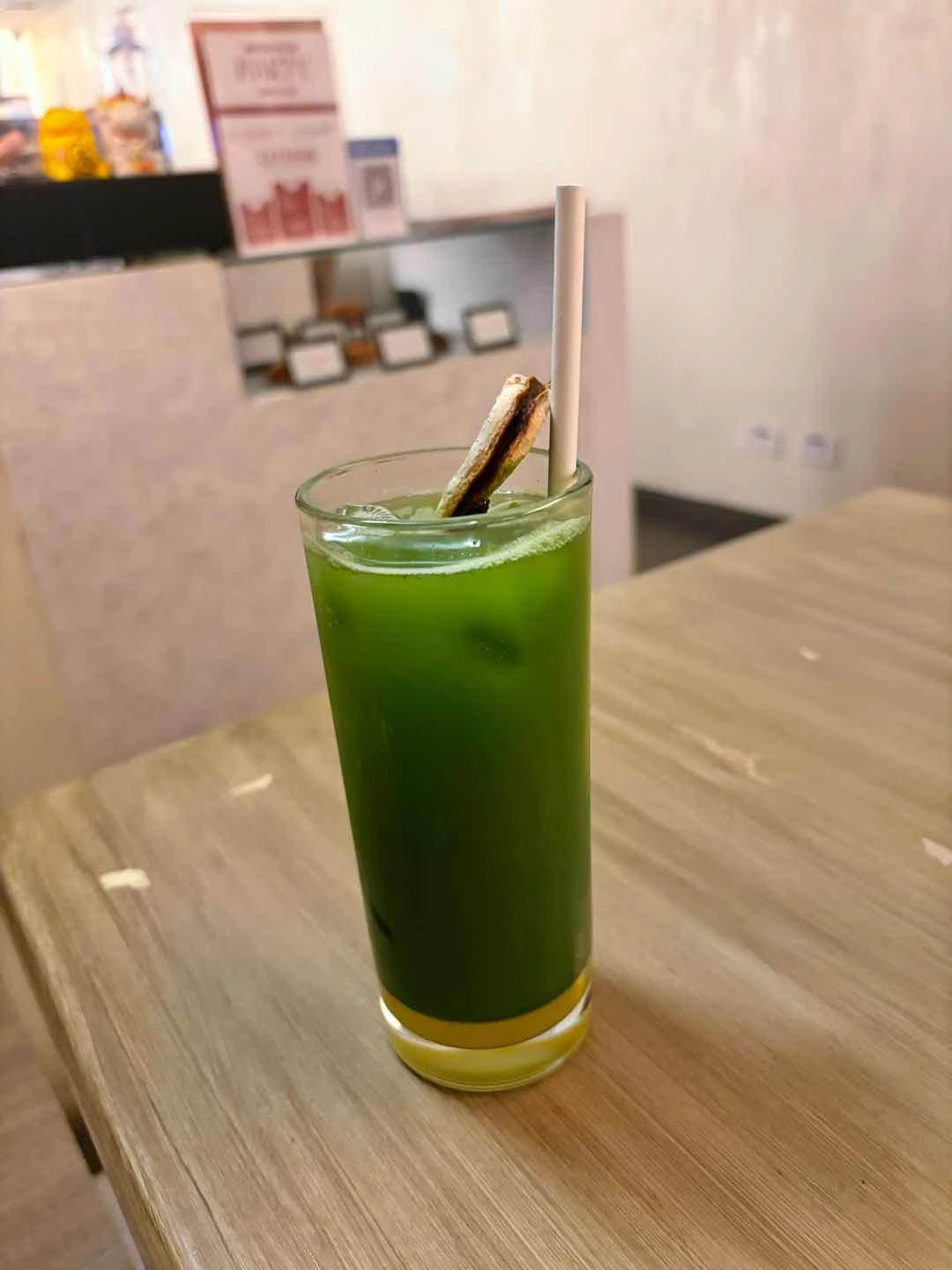 Matcha Lemon Spritz