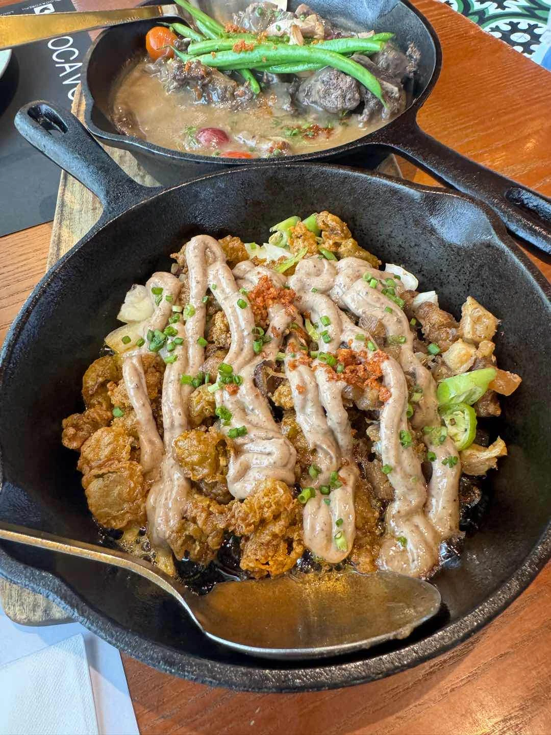Lechon Oyster Sisig