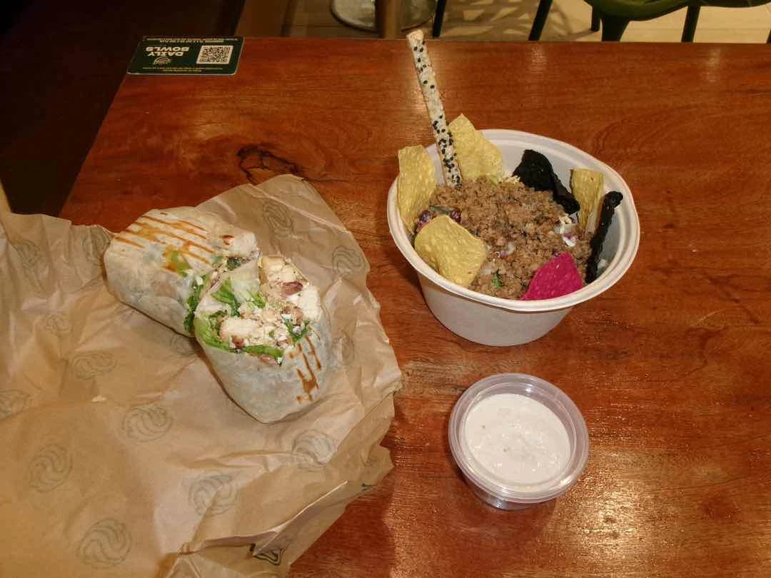 taco loco of SaladStop!