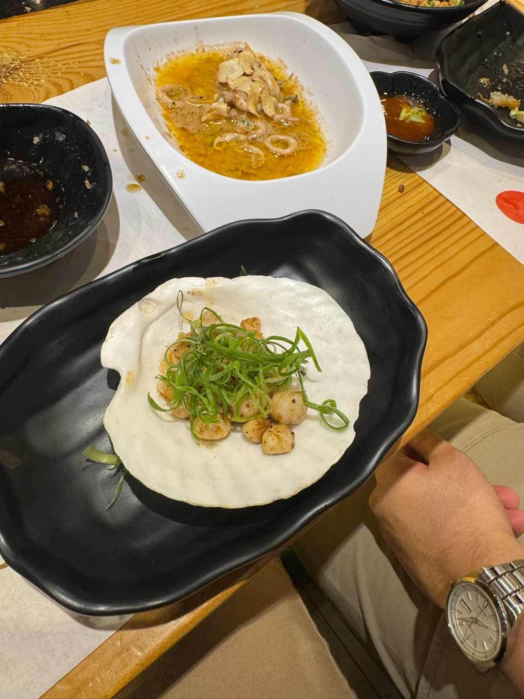Scallops Teppan