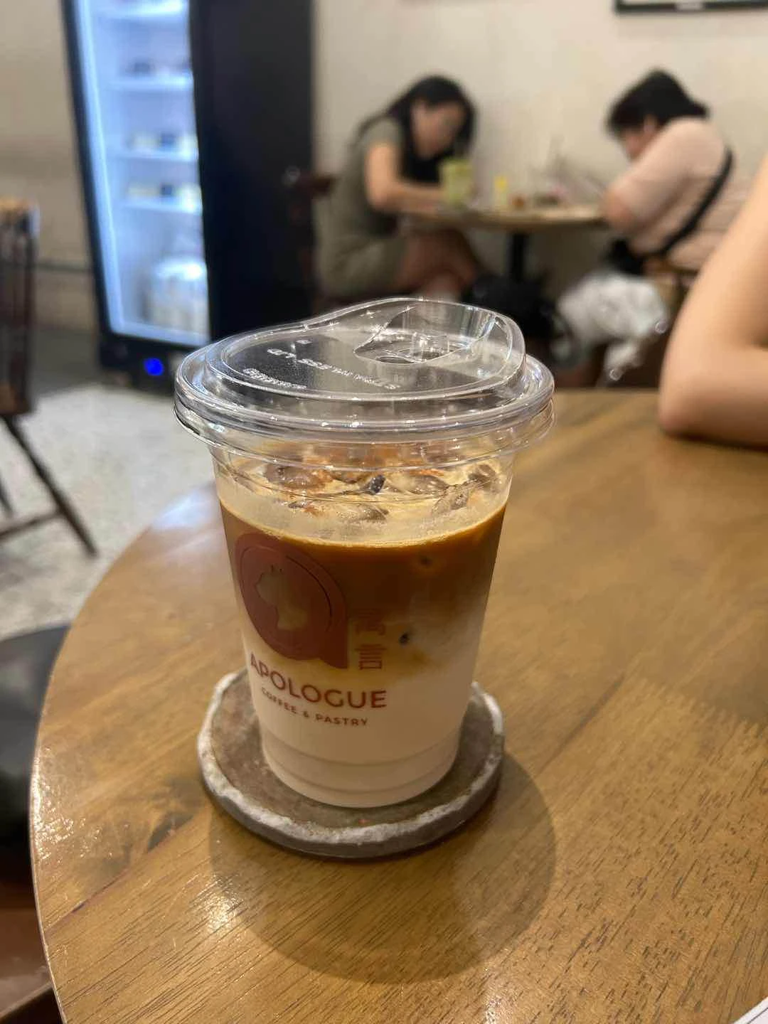 Dirty Horchata of Apologue Coffee & Pastry