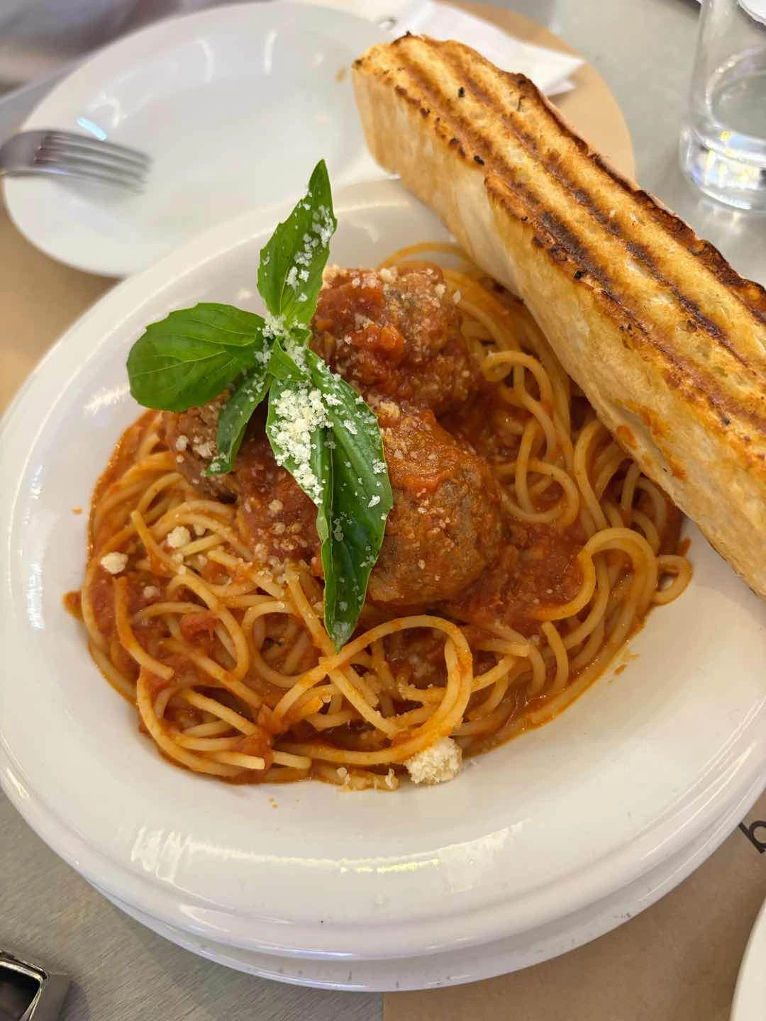 Spaghettini Polpettone