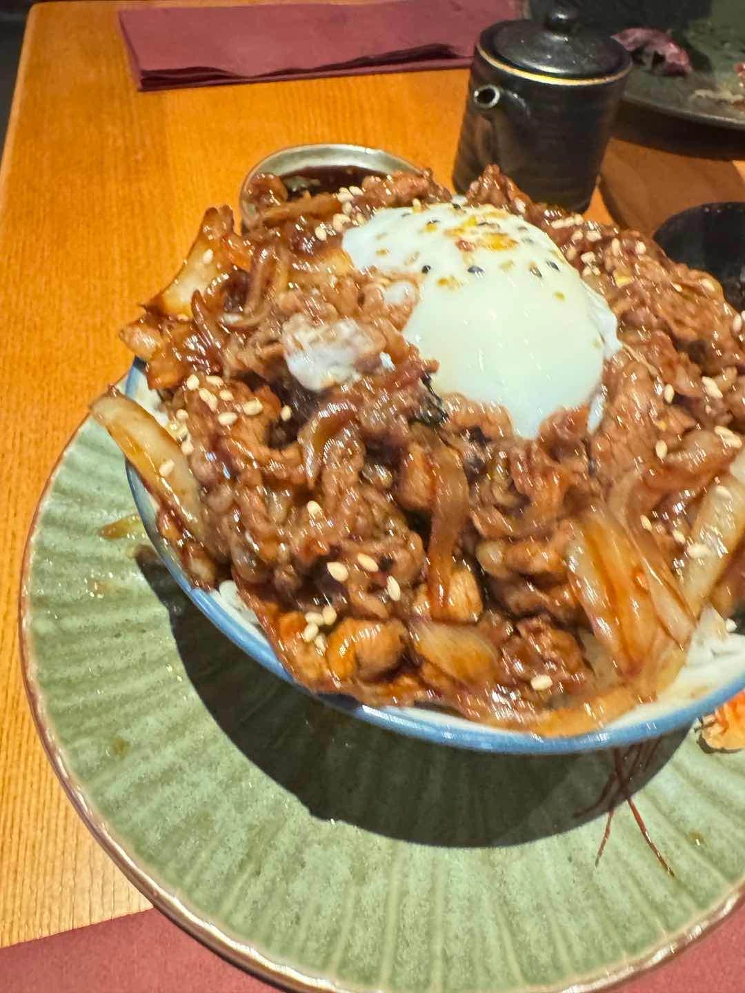 beef teryaki bowl