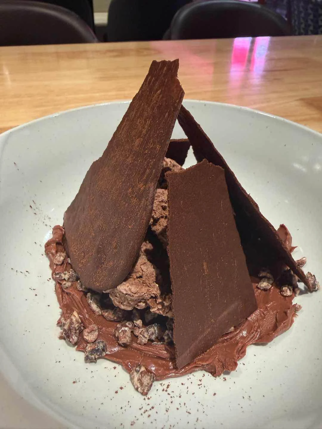 chocolate and texture