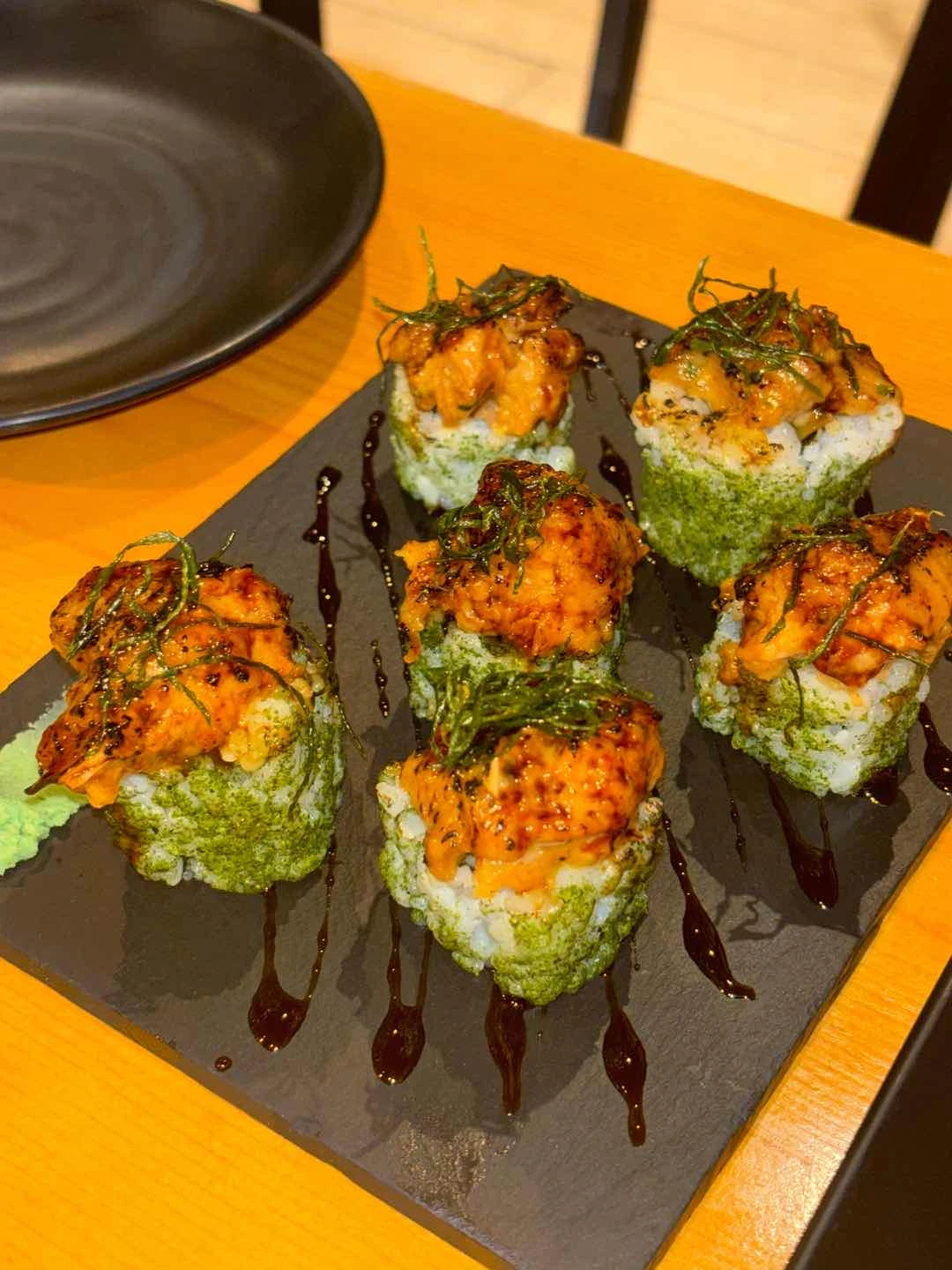 Truffle Mushroom Aburi Maki