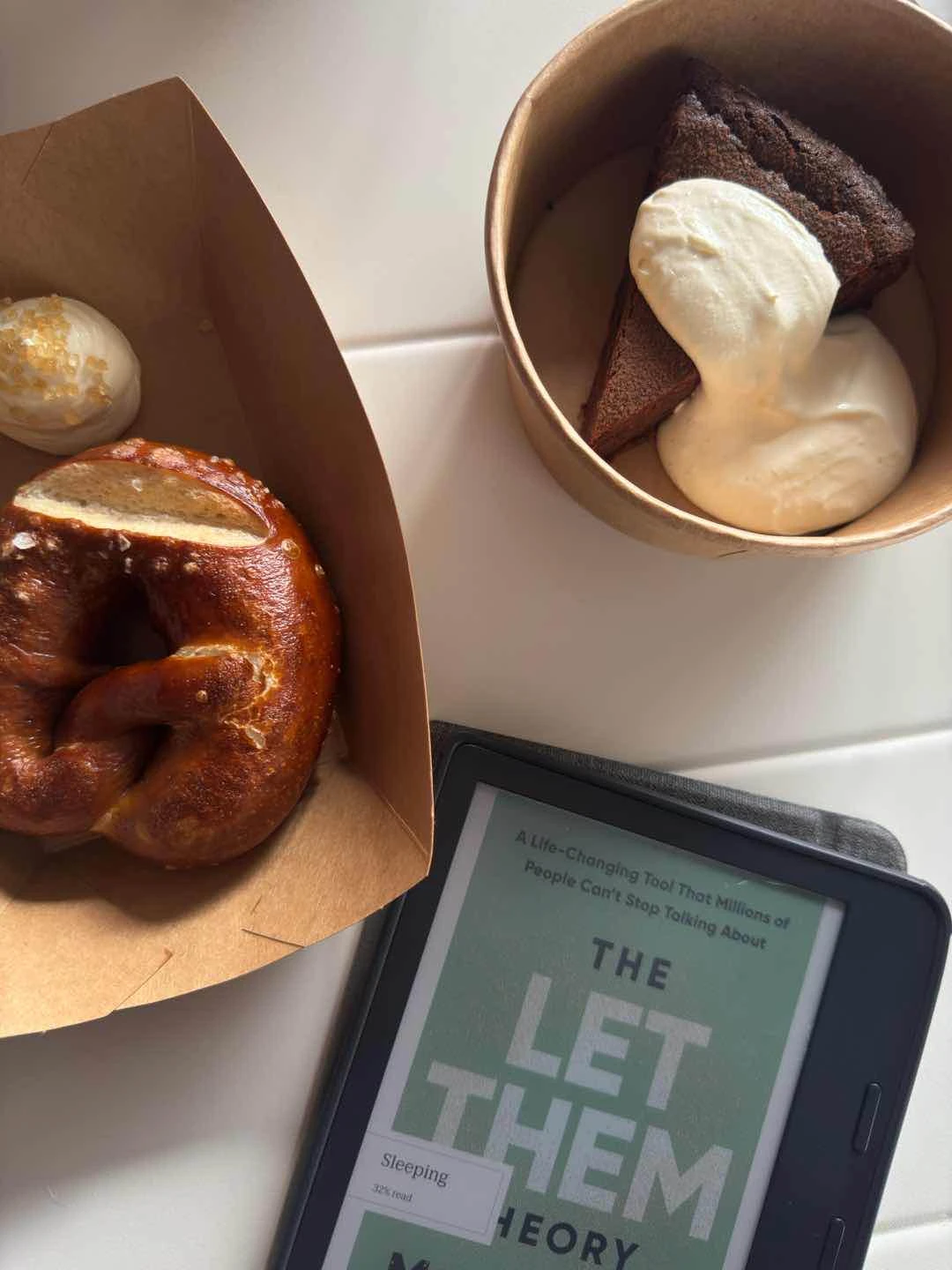 Pretzel and Choco Almond Cake