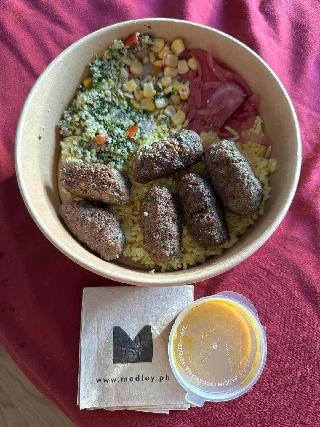 Beef Kofte Rice Bowl