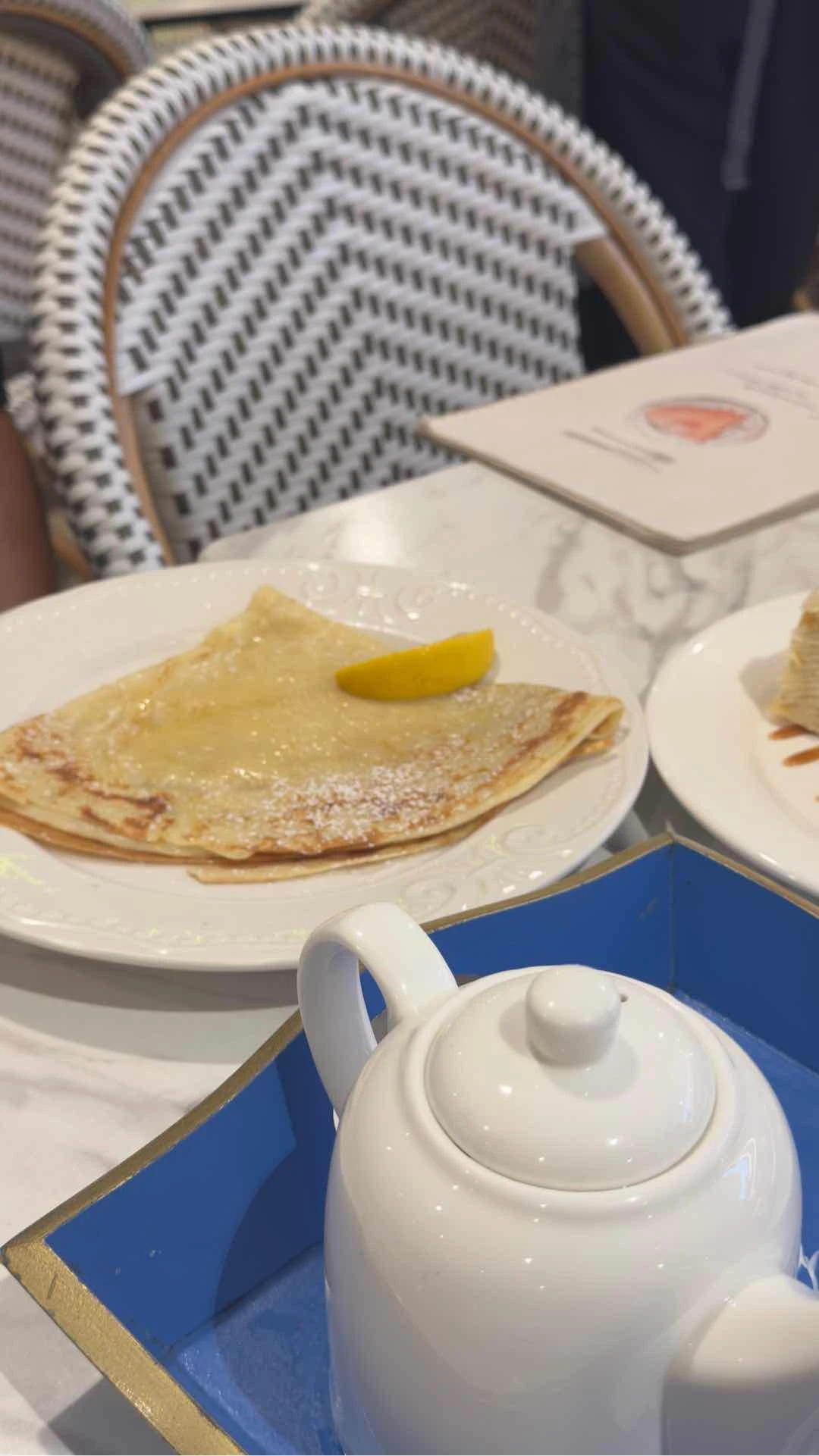 Lemon and Sugar crepe
