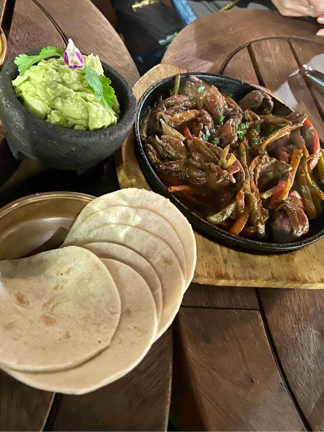 Guacamole | Steak Fajitas