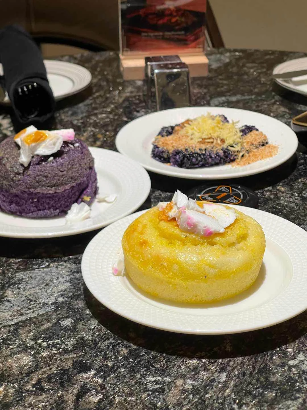 bibingka and puto bumbong