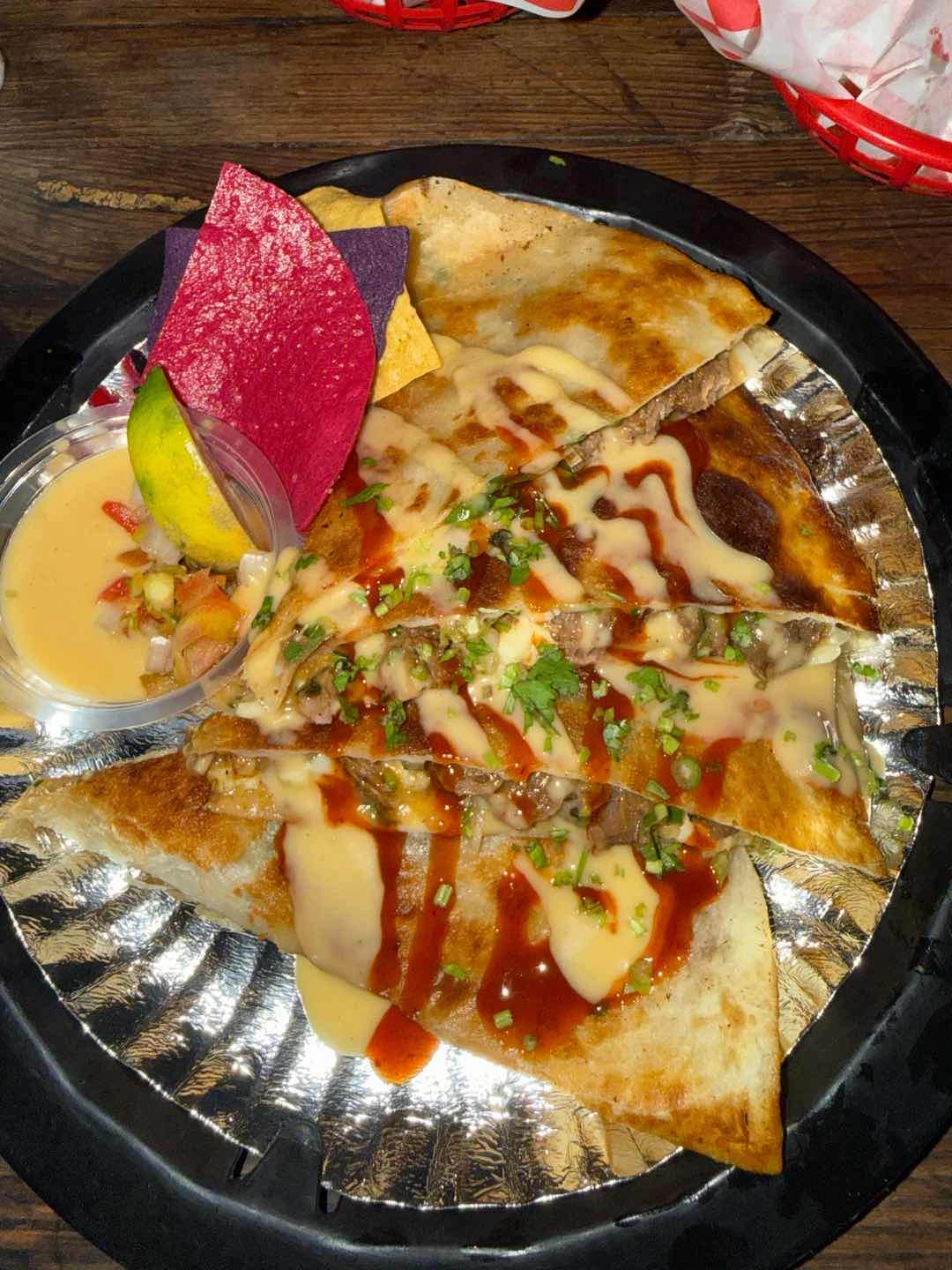 grilled steak quesadilla