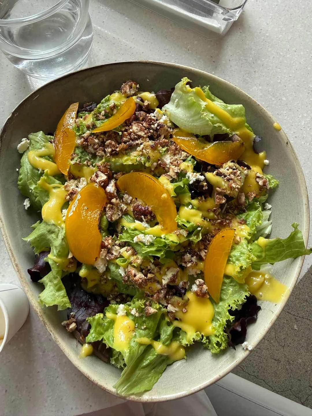 peach salad
