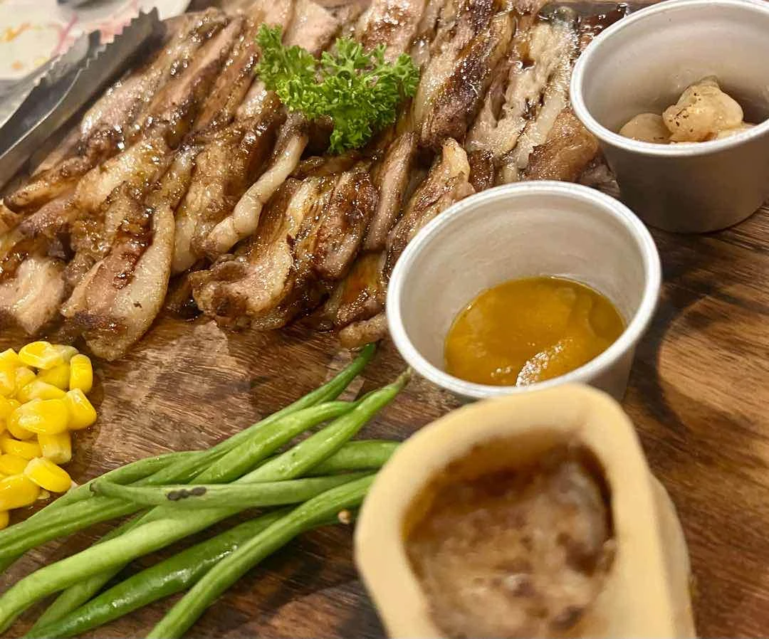 Garlic Infused Lechong Baka