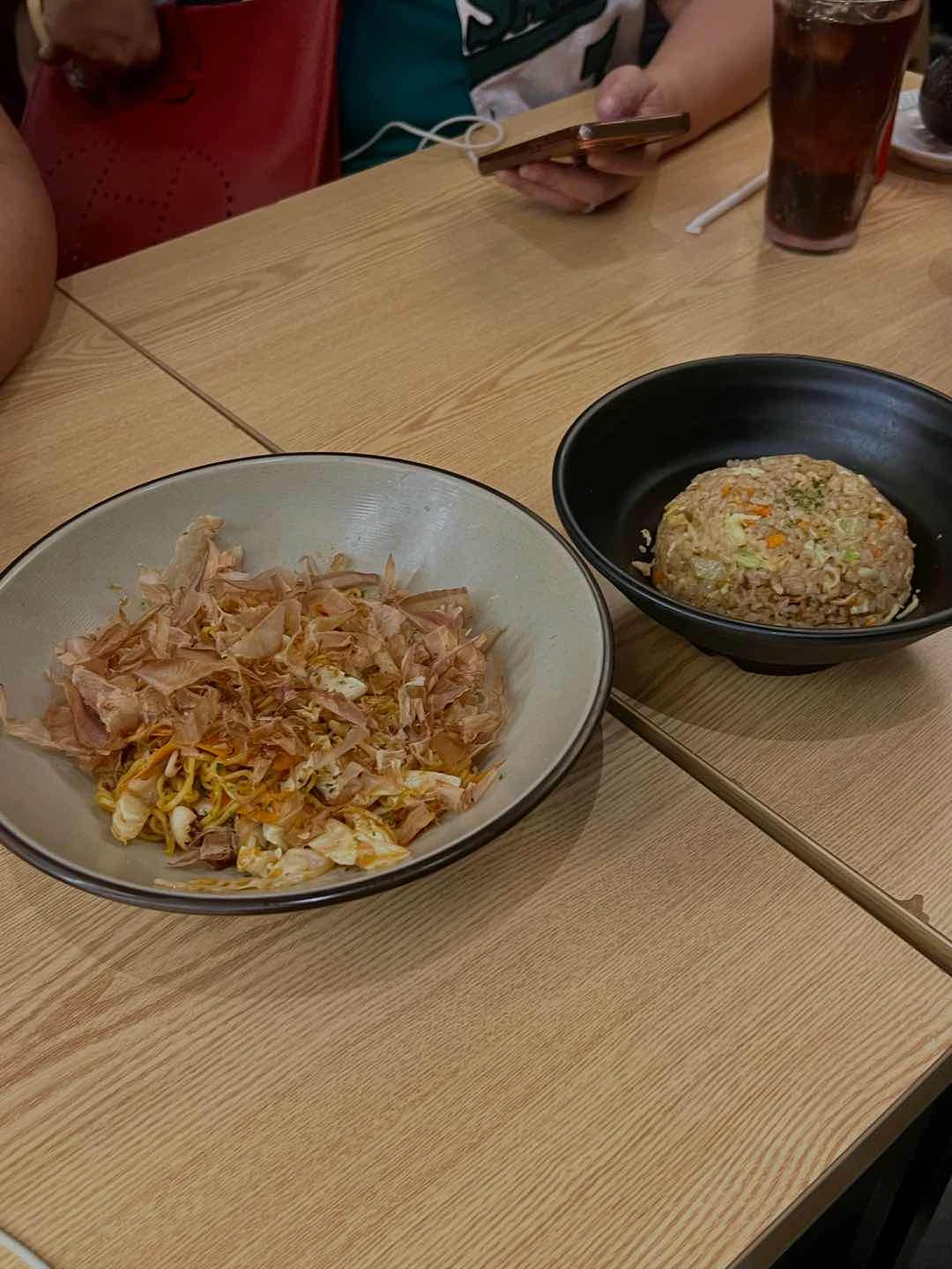 Yakisoba, fried rice