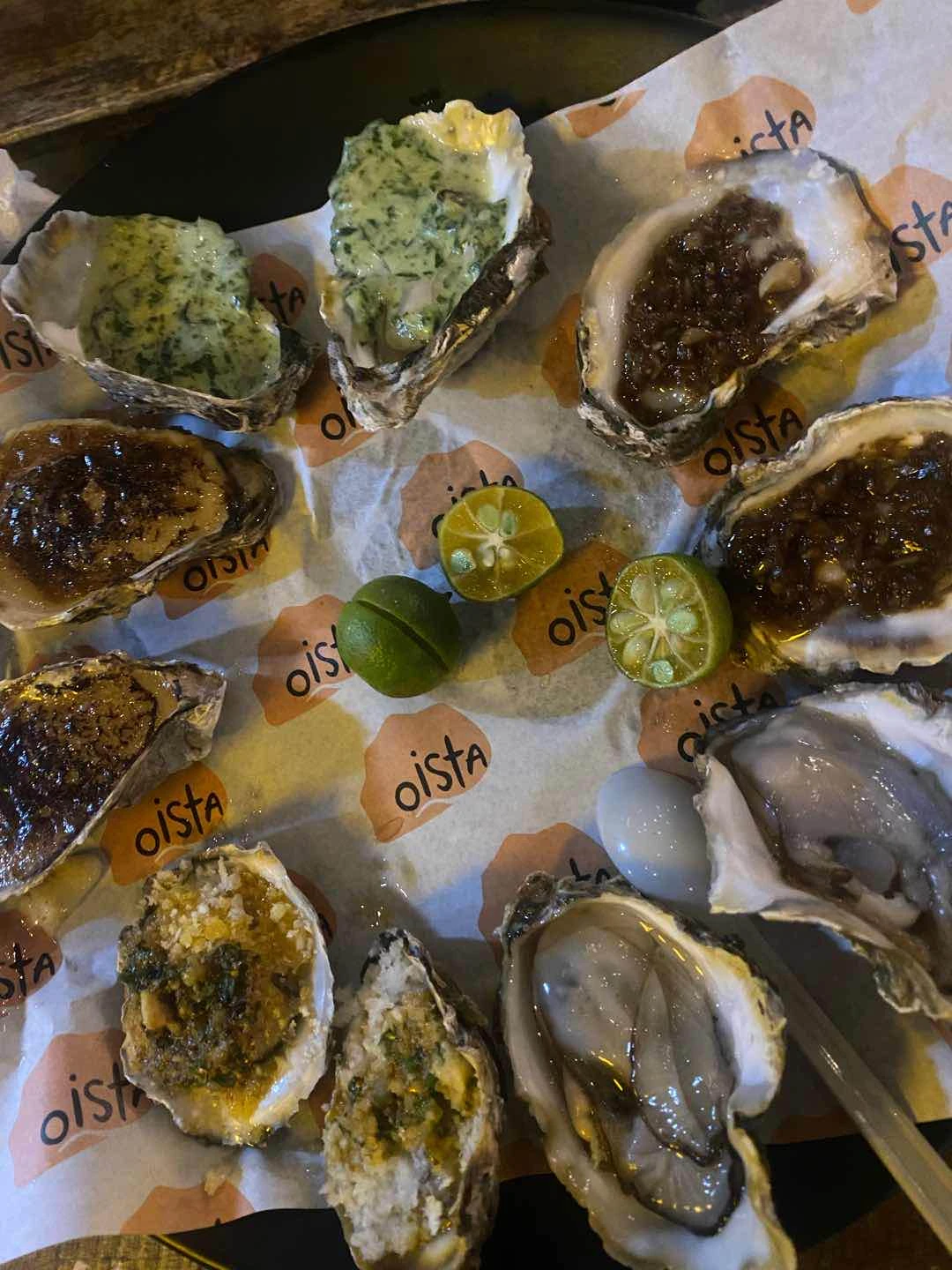 Green goddess, soy garlic, raw, spicy butter and baked 