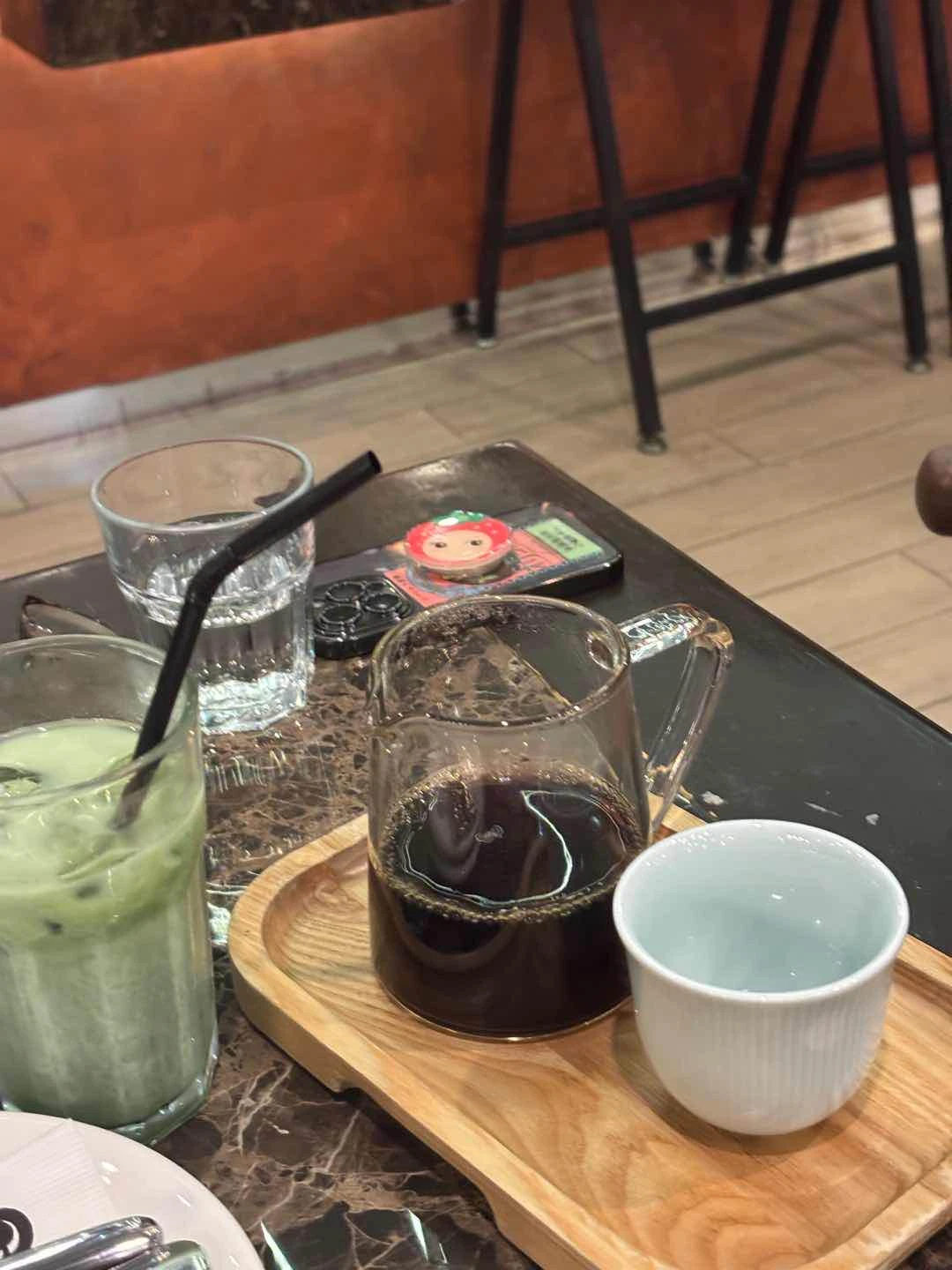 Matcha Latte, Americano