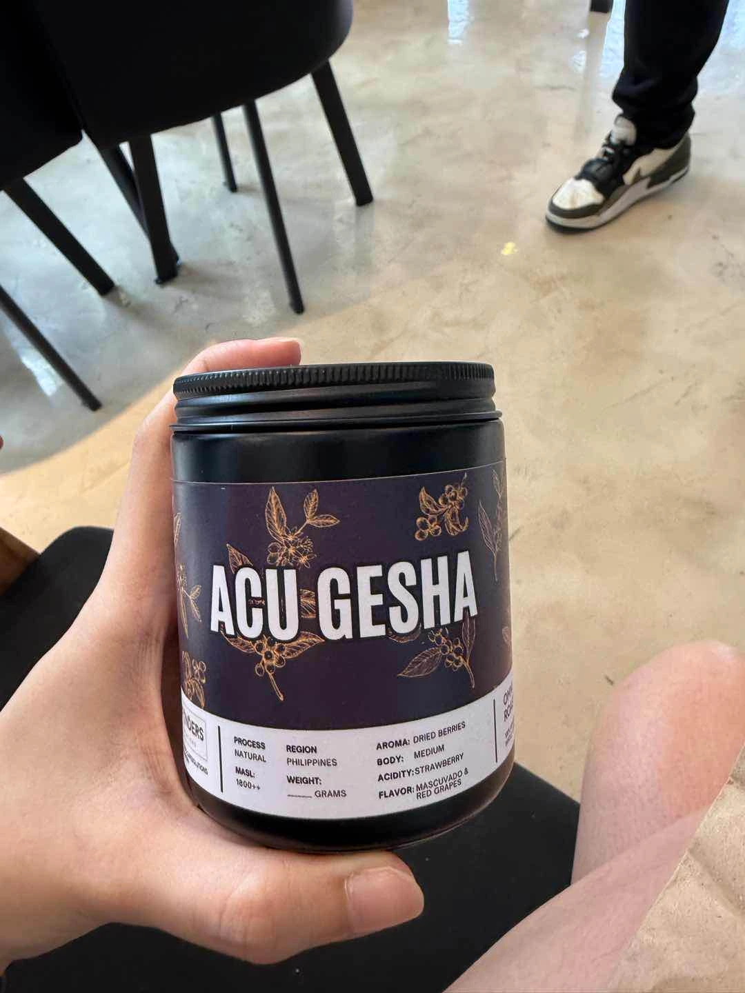 acu gesha beans