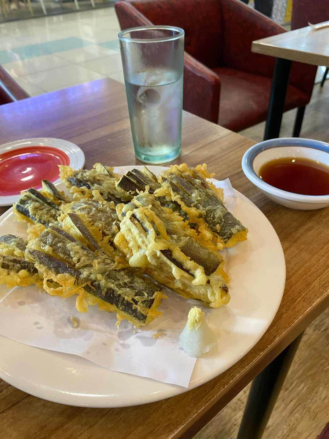 Eggplant tempura