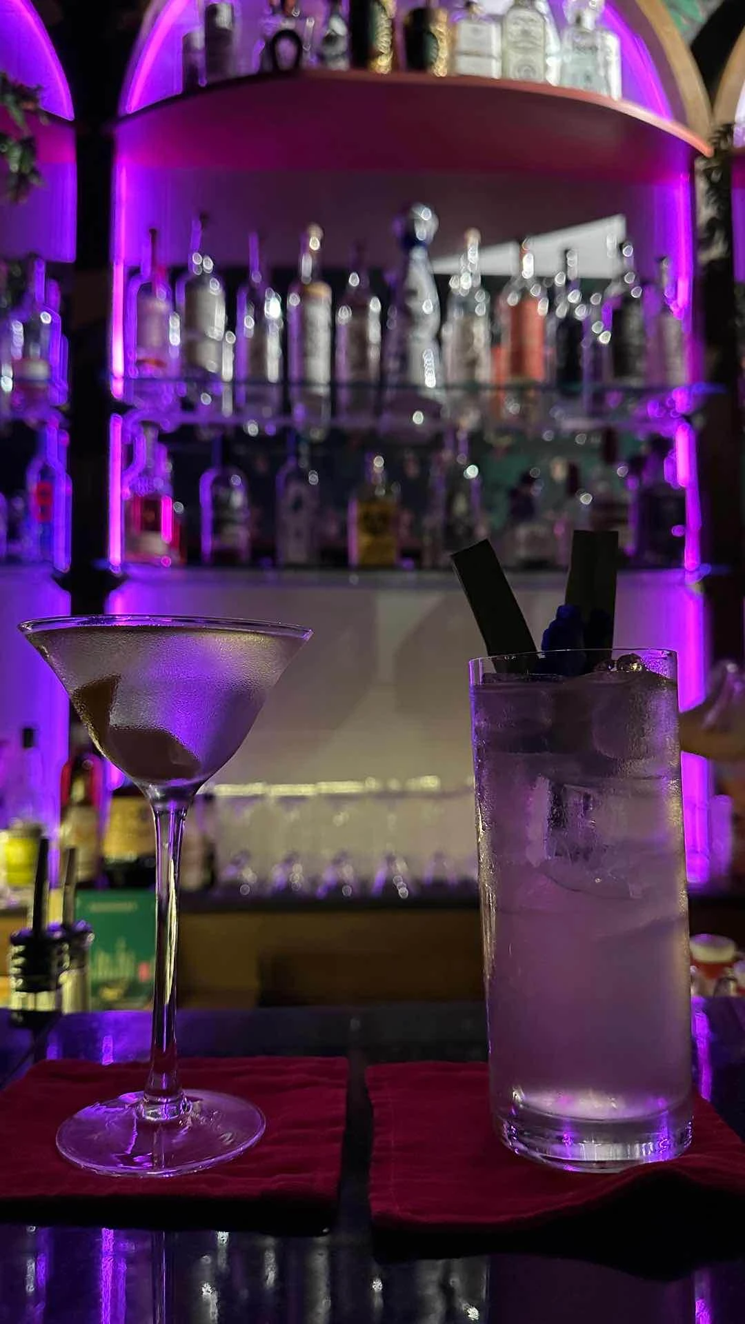 Classic Martini and Pantropiko