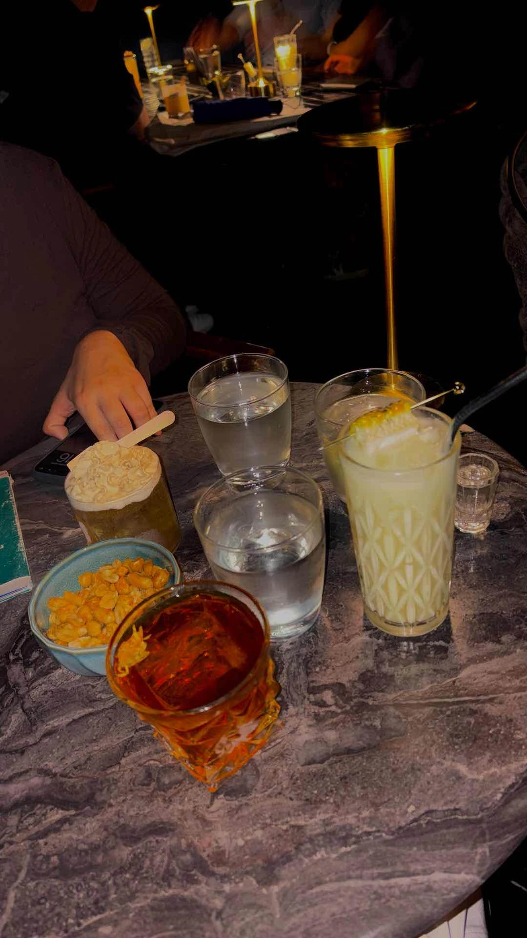 All of the cocktails mentioned of The Attic