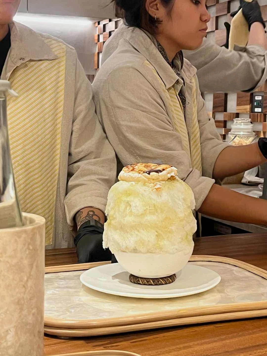 One of their seasonal flavors, the Tublay, Lamindao, at Krema.