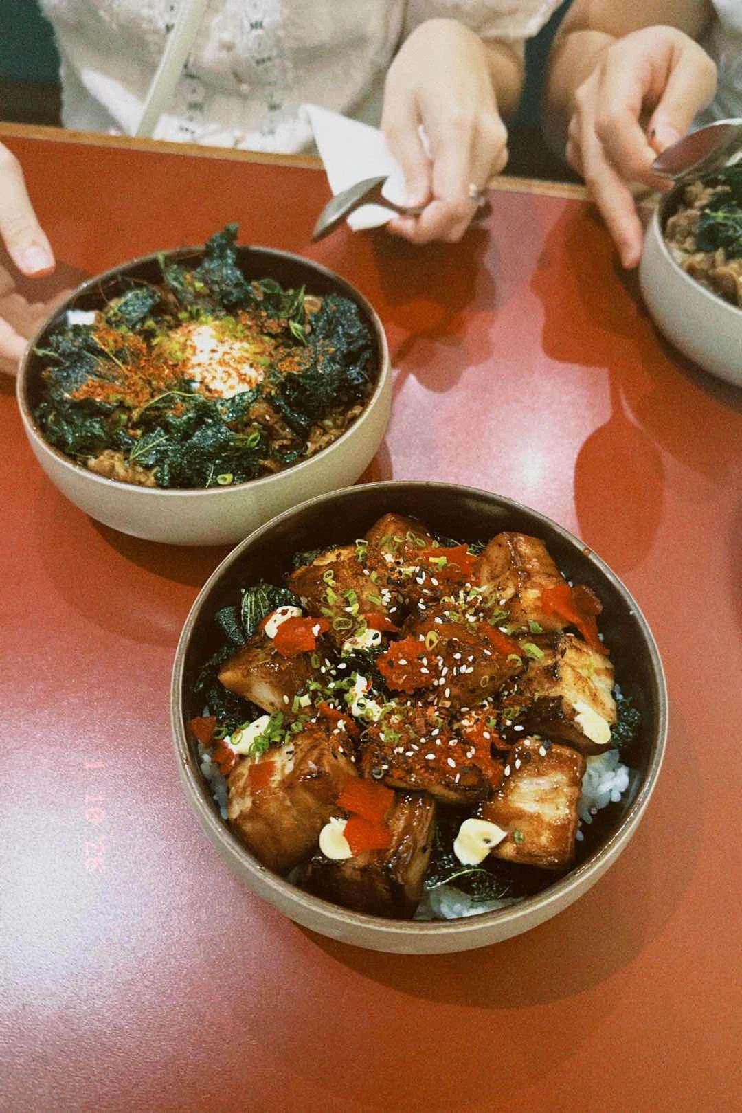 Spicy Gyudon & Chashuson 