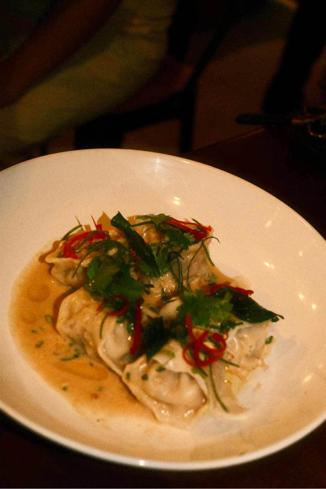 Laksa dumpling