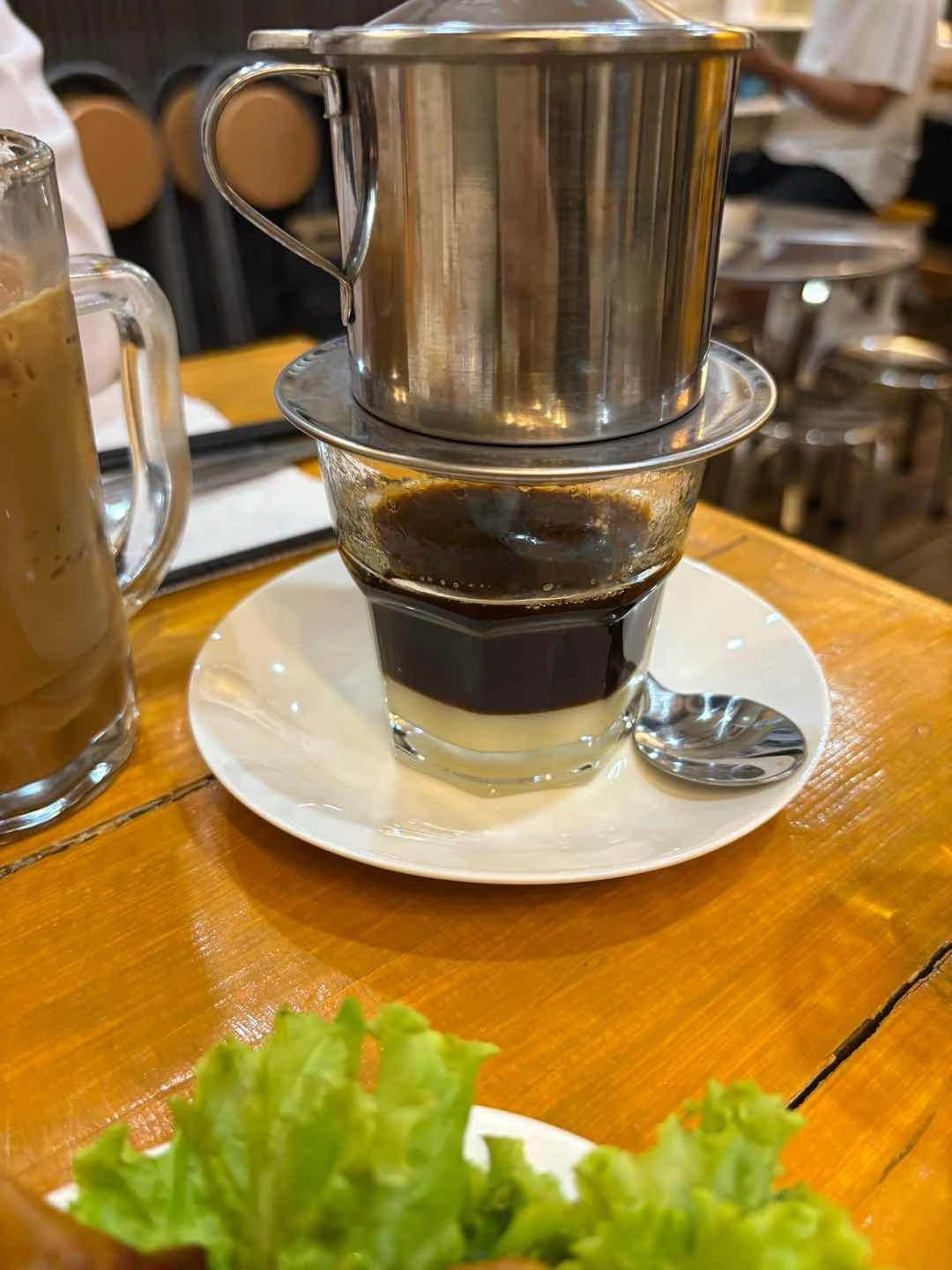 Vietnamese hot coffee.