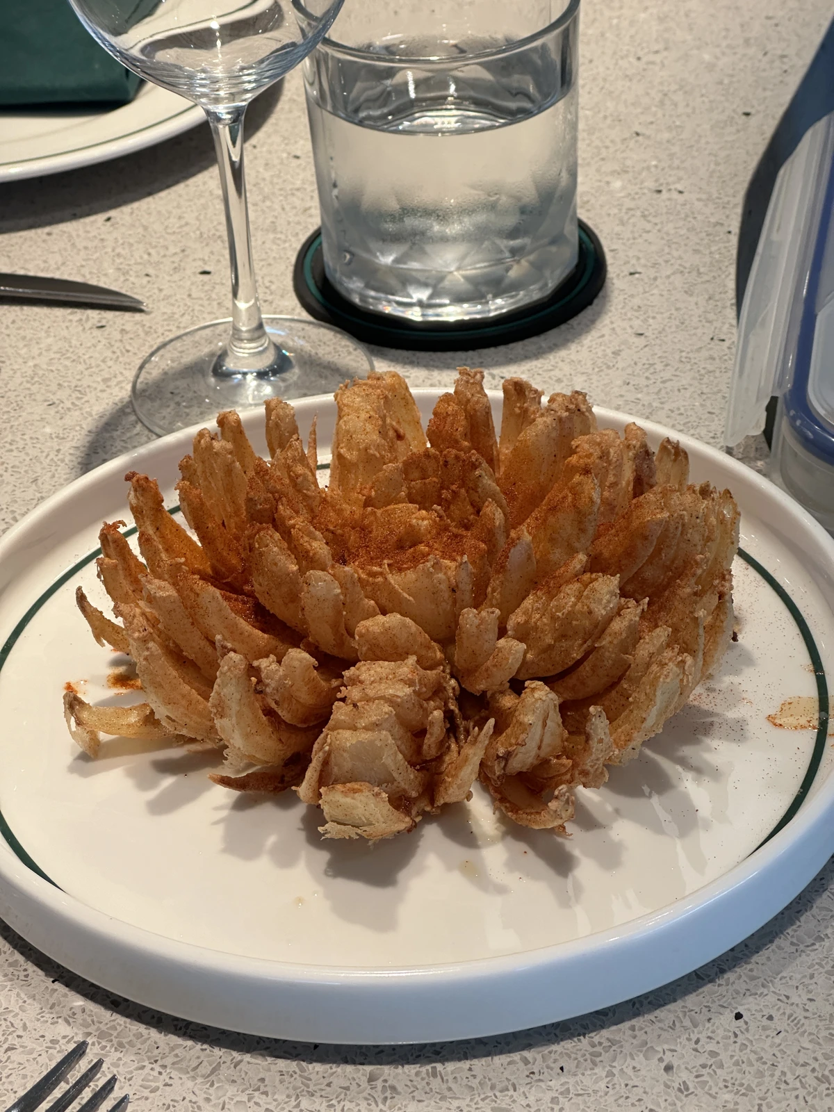 Blooming onion