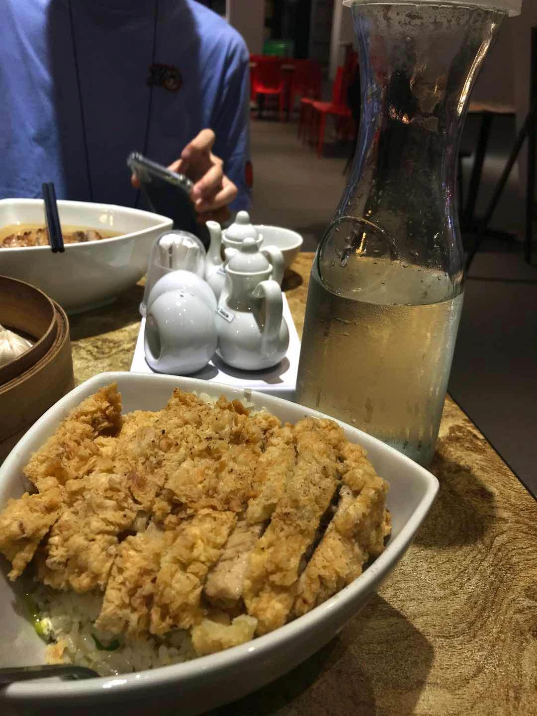 Fried rice with Chicken Chop