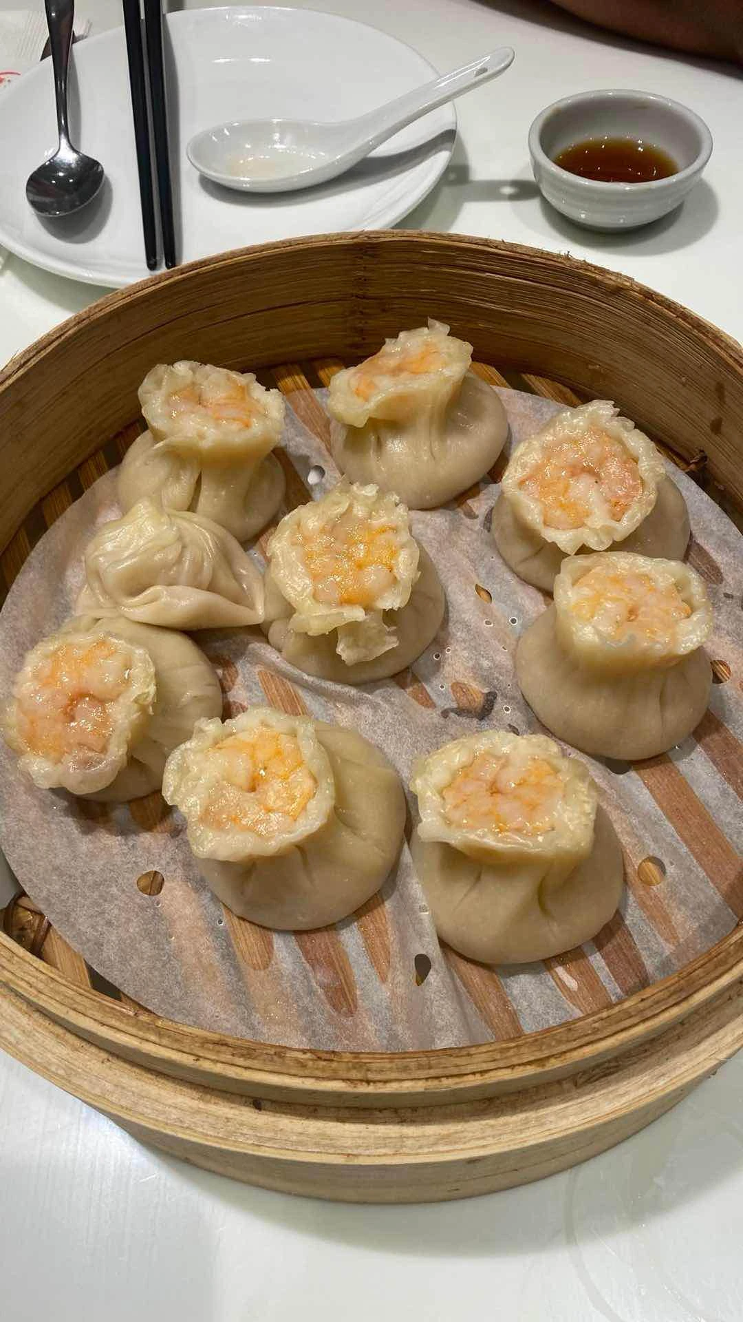 Steamed Shrimp and Pork Shao Mai