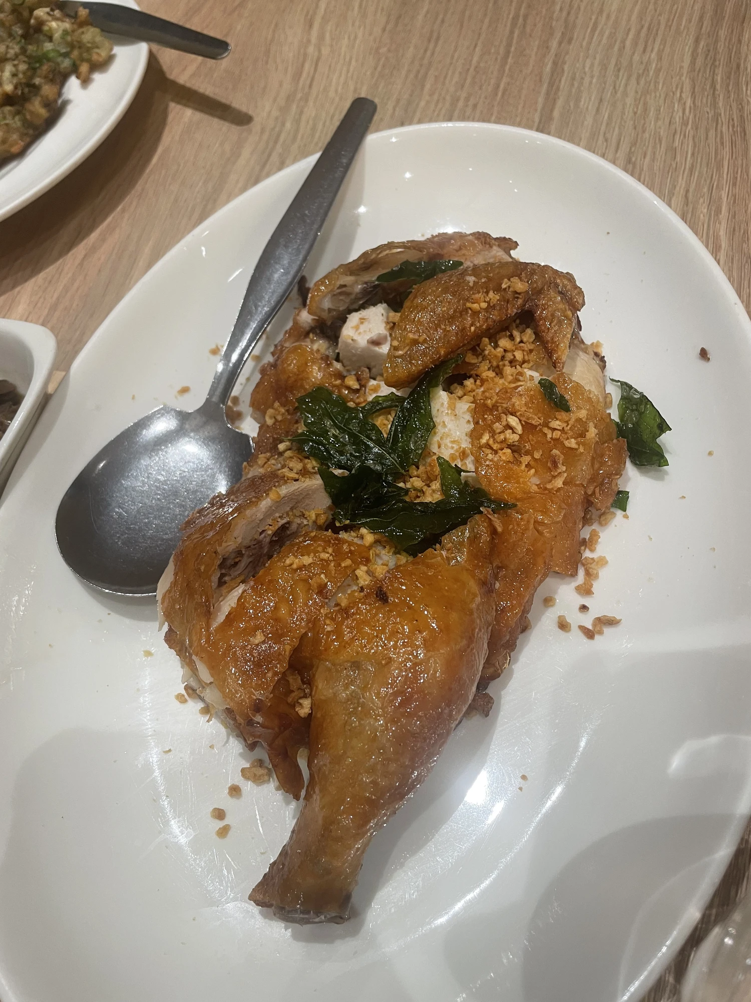 Deep Fried Chicken with Garlic 