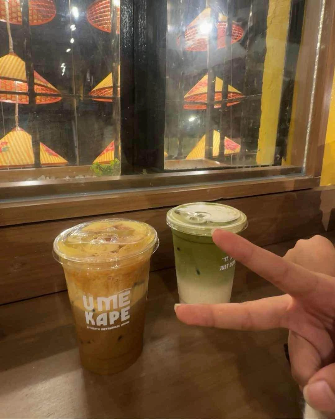 Egg Coffee & Matcha Latte