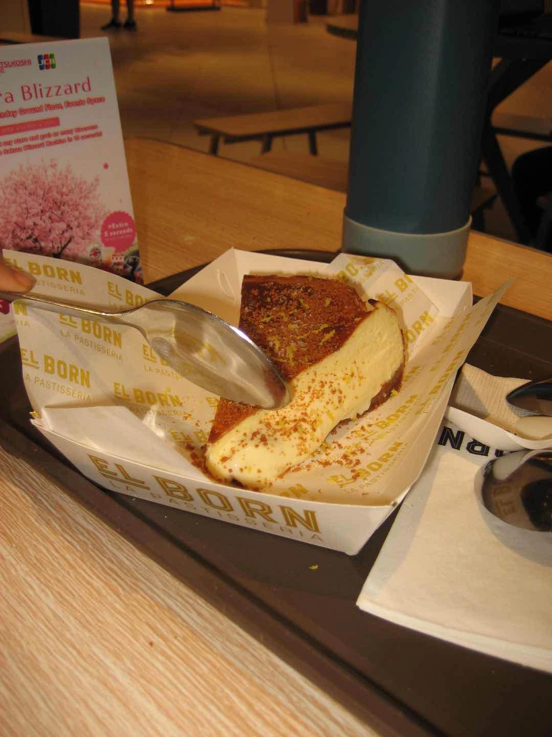 Cheesecake tuff of El Born BGC