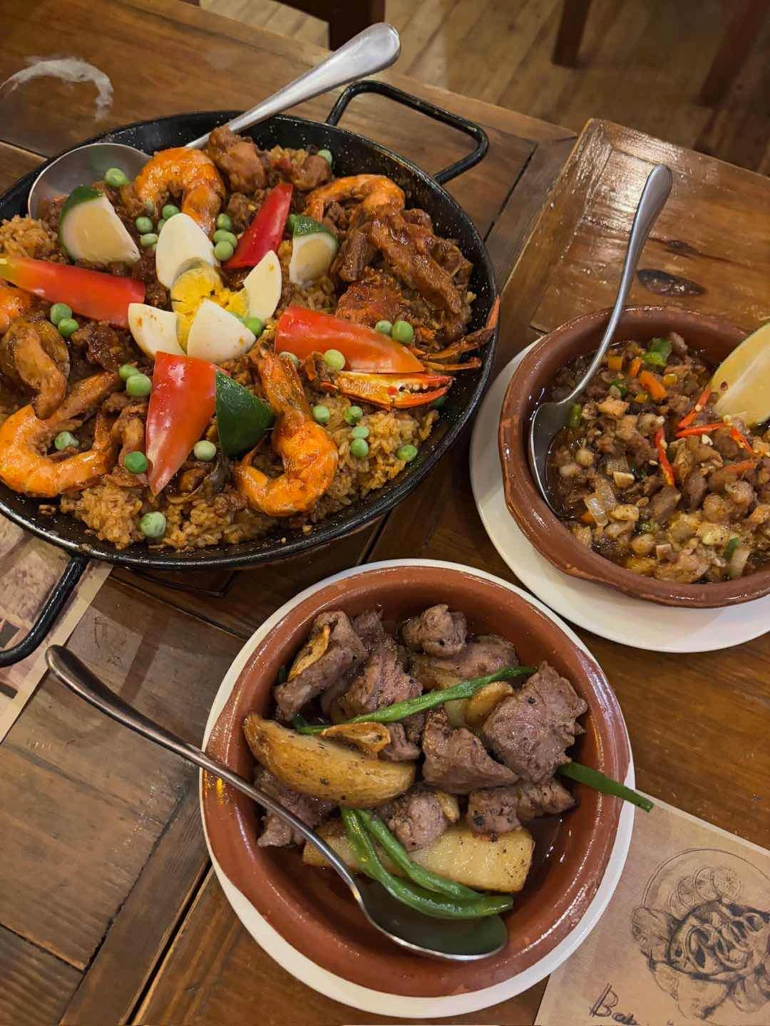 Paella Valenciana, Tips Ala Pobre, Spanish Sisig