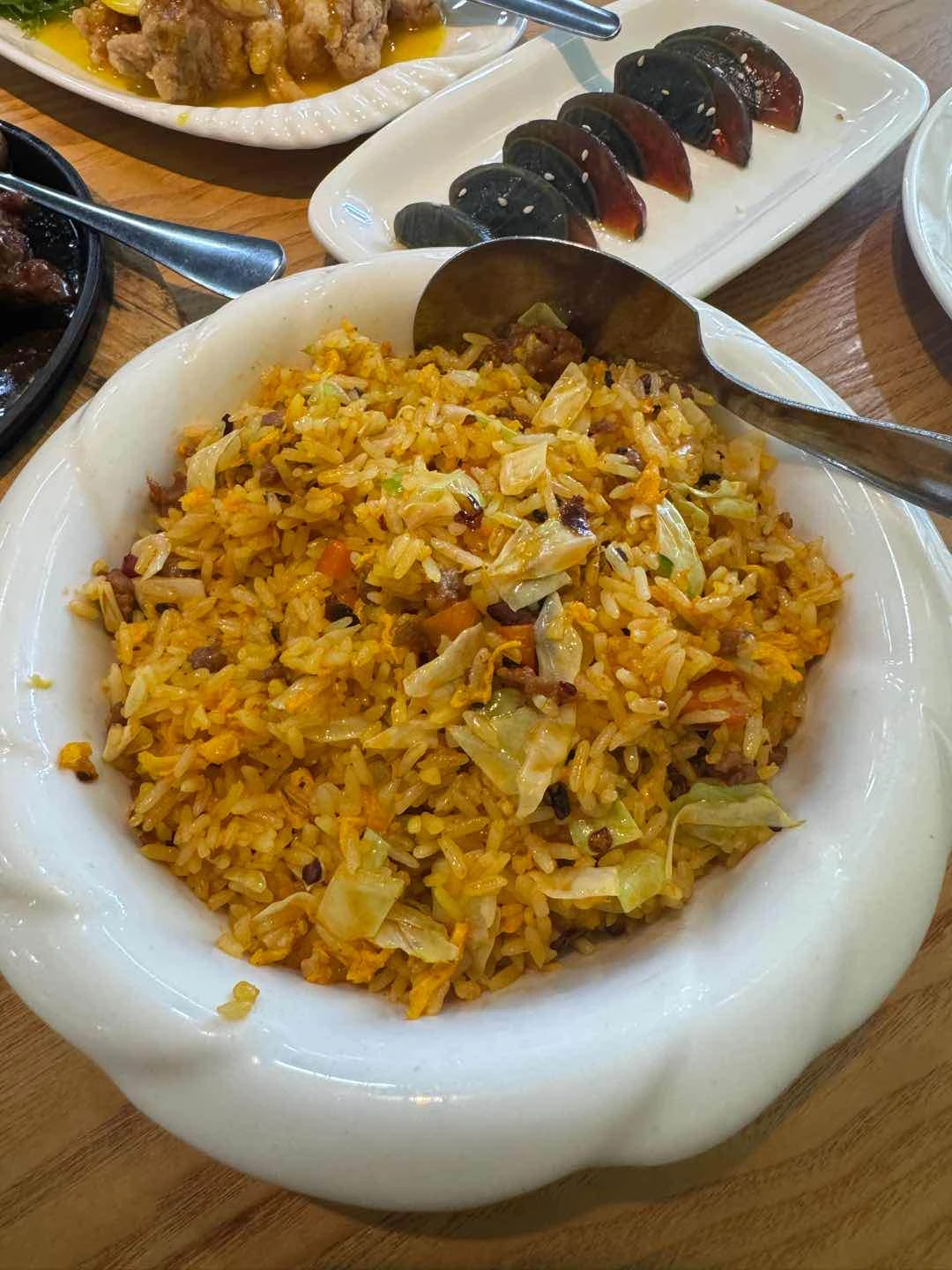 spicy beef fried rice