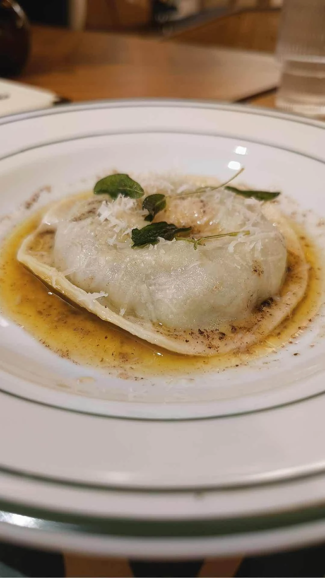 Egg Yolk Raviolo
